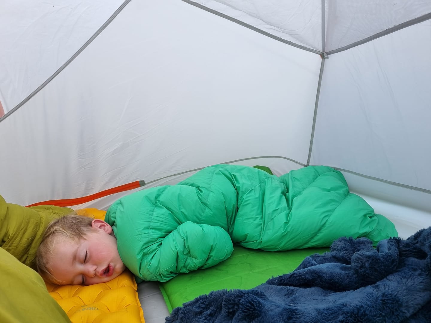 Customer photo review of Big Mo Kids Sleeping Bag (18-36 months)