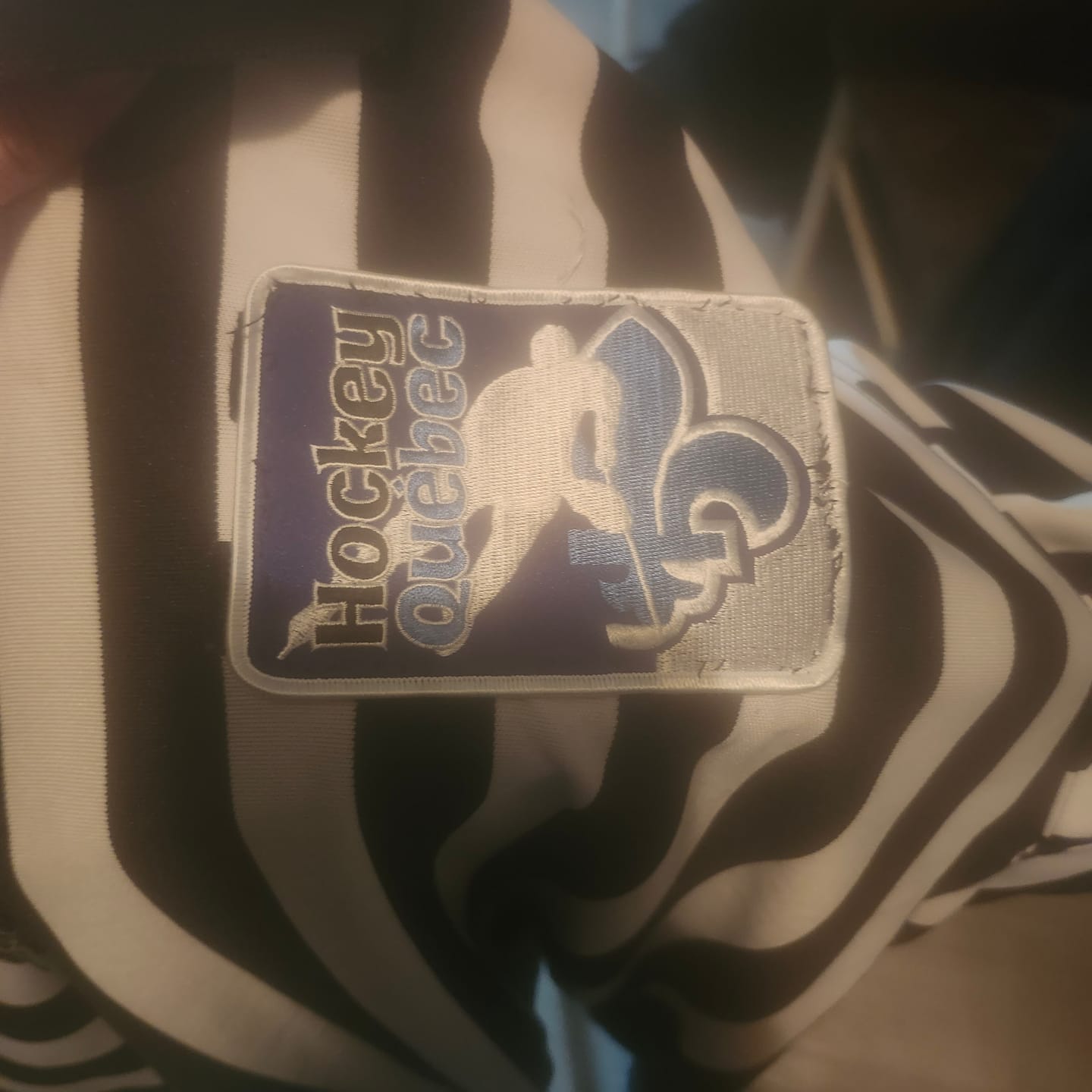 Customer photo review of Hockey Quebec Crest