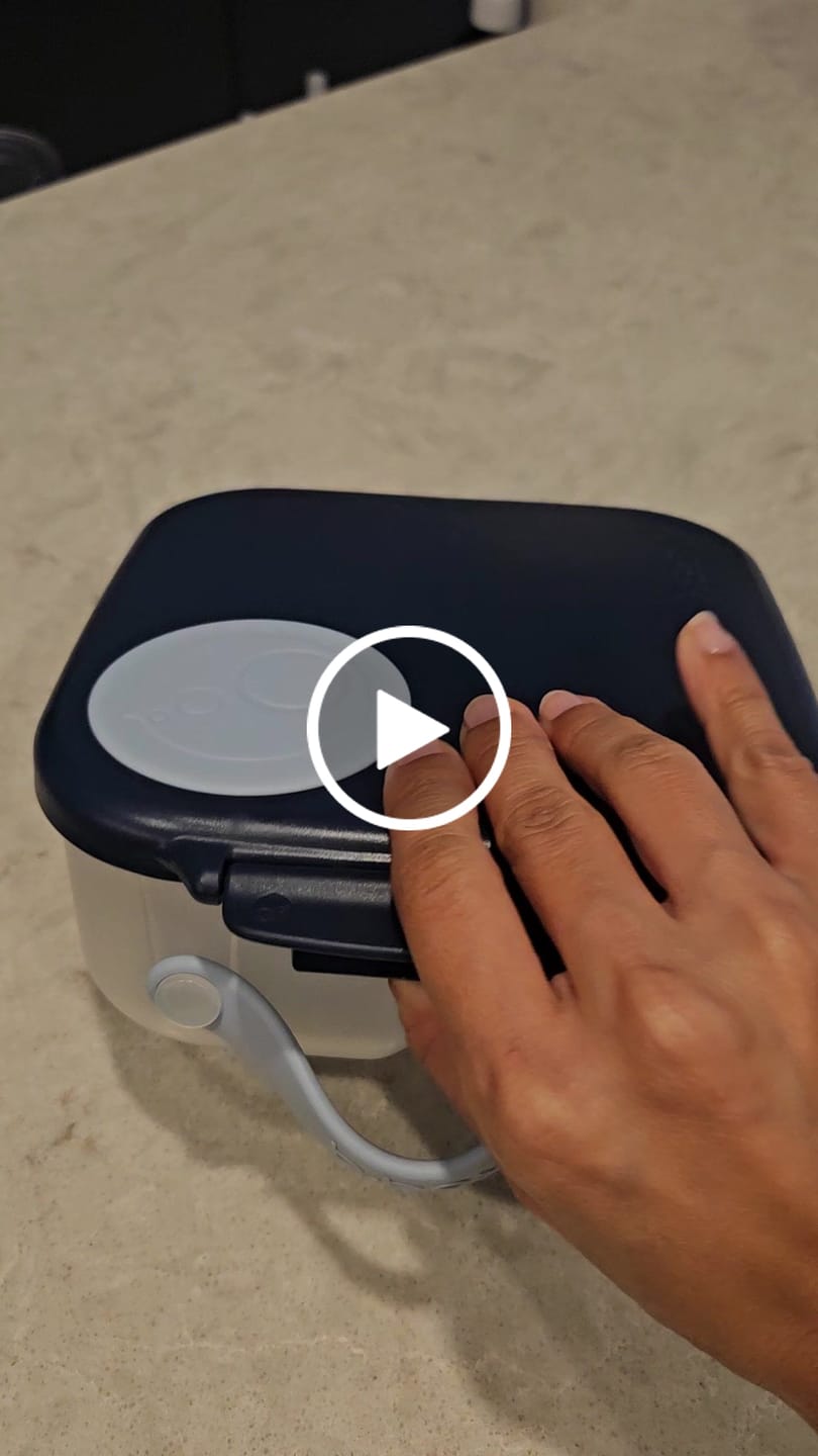 Customer video review of b.box Mini Lunchbox - Midnight