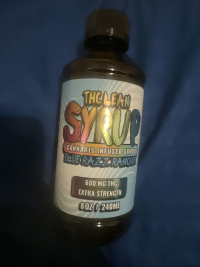 Customer photo review of 600mg THC Syrup