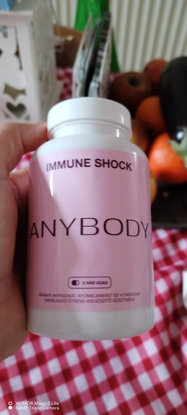Customer photo review of Anybody IMMUNE SHOCK Nőknek 60x