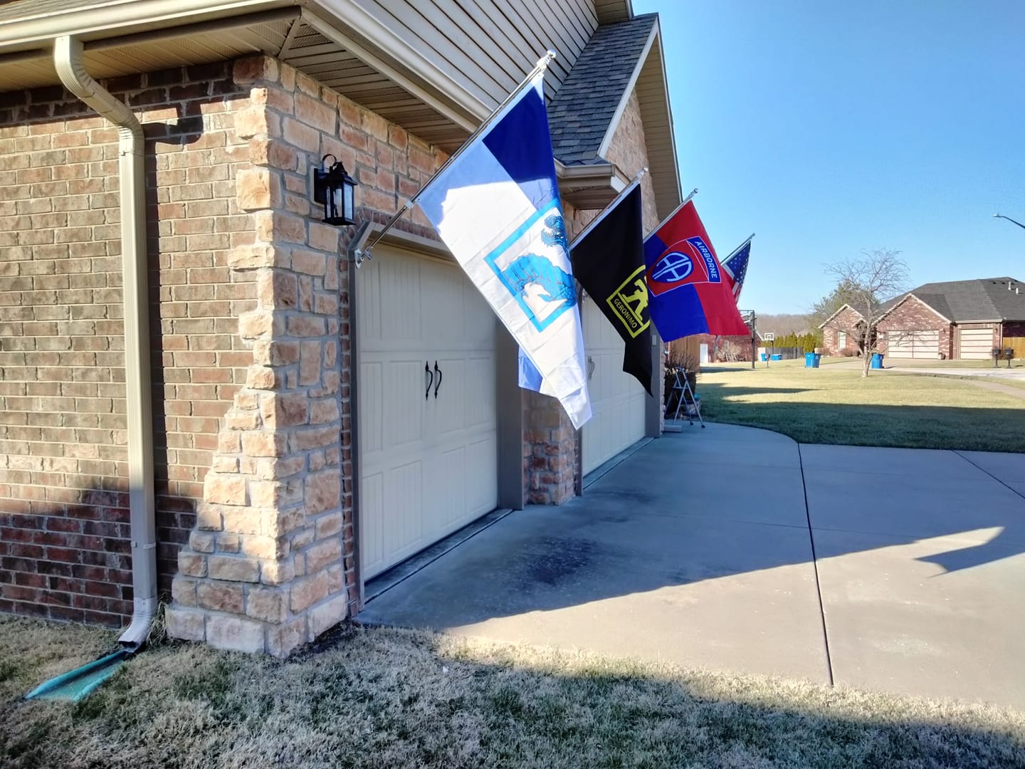 Customer photo review of The 82nd Airborne Flag