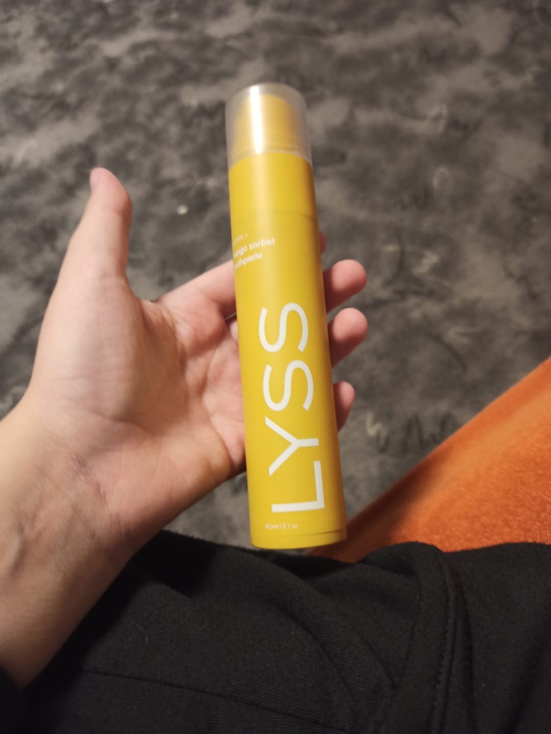 Customer photo review of Mango sorbet zubní pasta LYSS