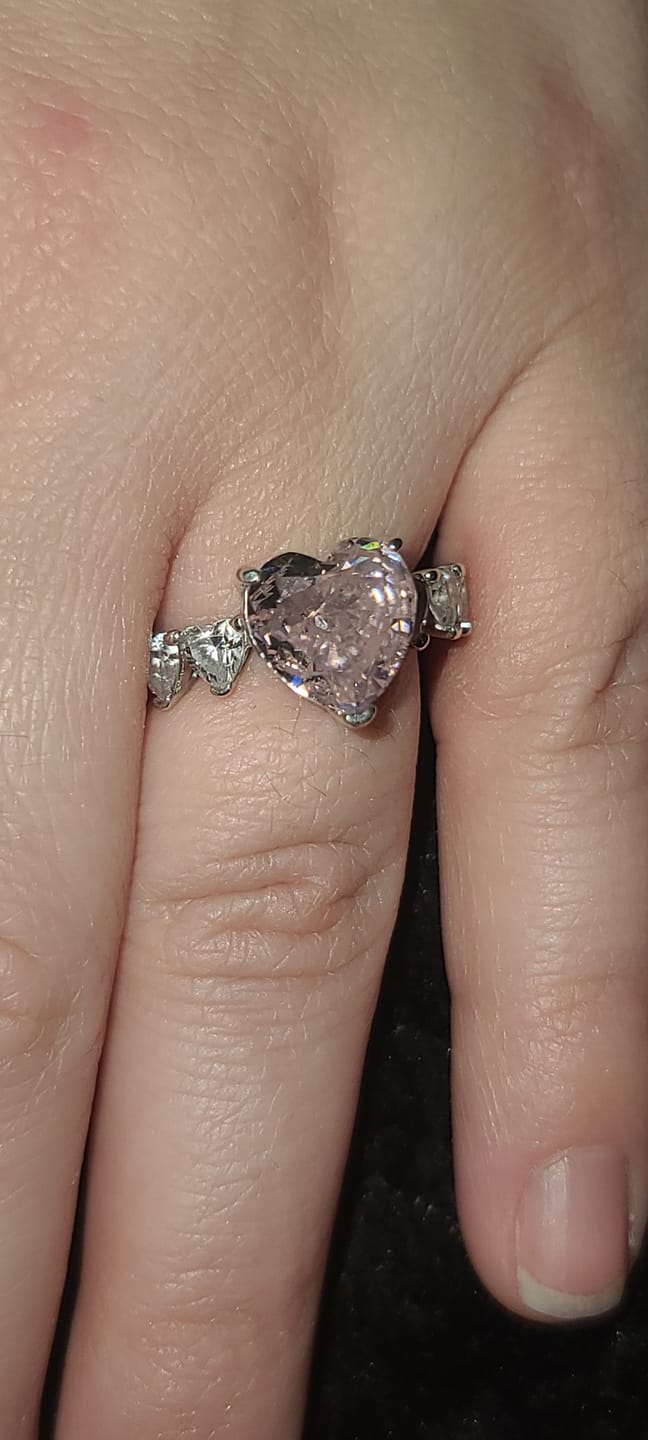 Customer photo review of (PINK) HIGH-CLASS Ring