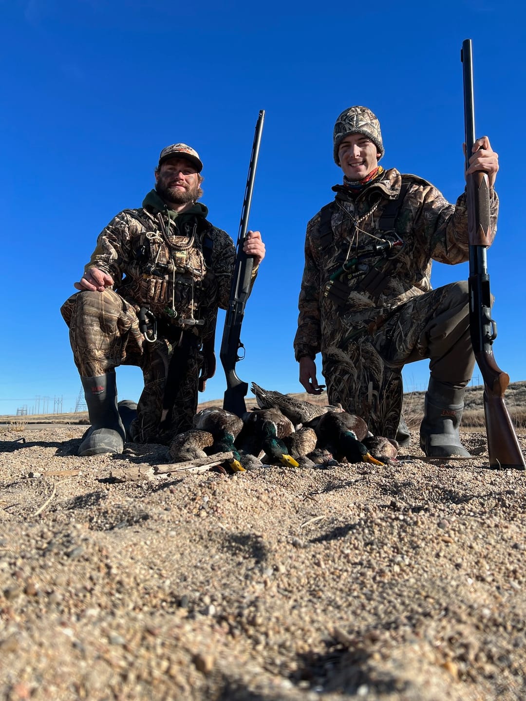 Customer photo review of TorridWade Heated Duck Waterfowl Hunting Breathable Chest Waders