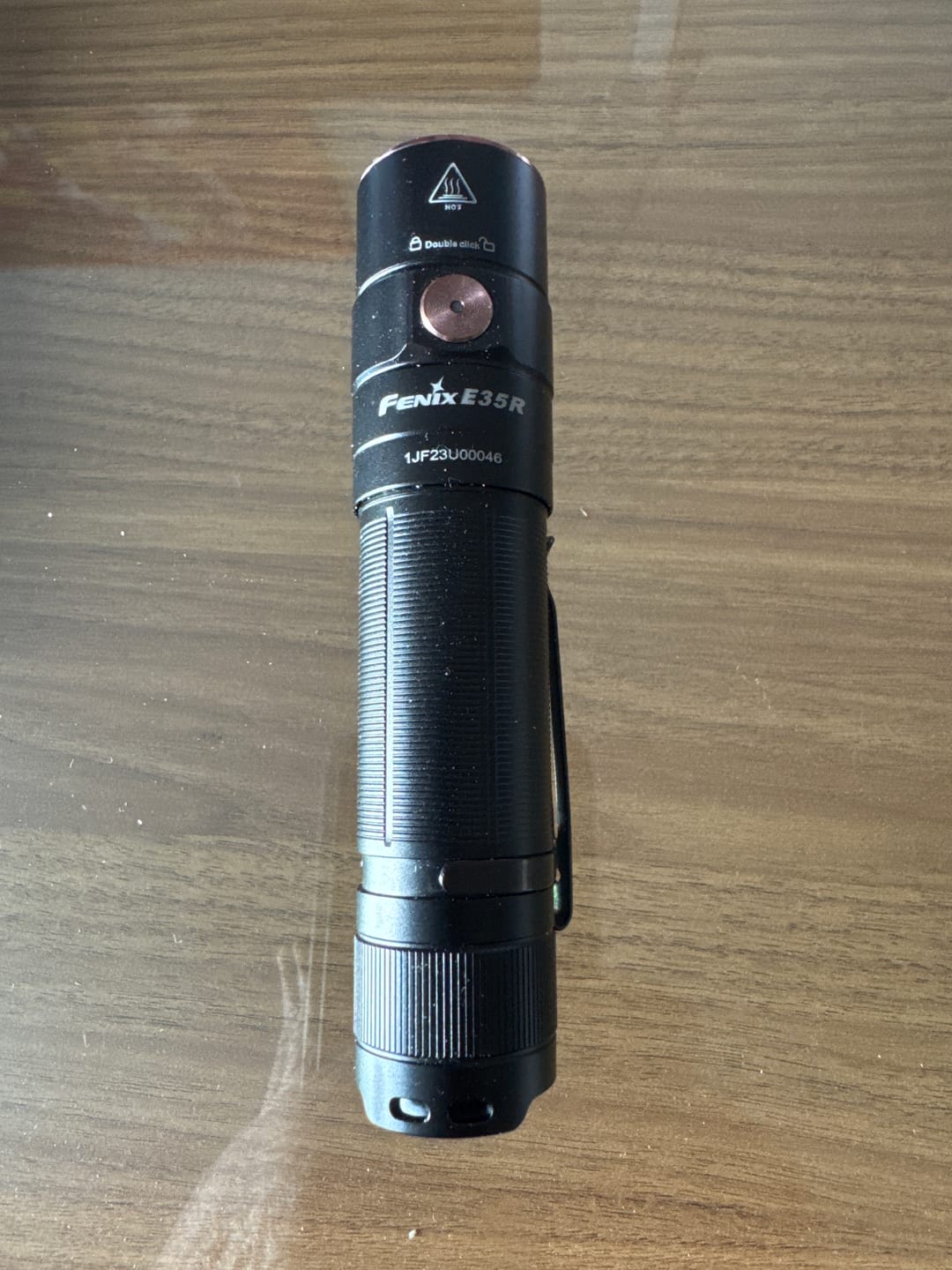 Customer photo review of Fenix E35R - 3100 Lumens - rechargeable USB-C