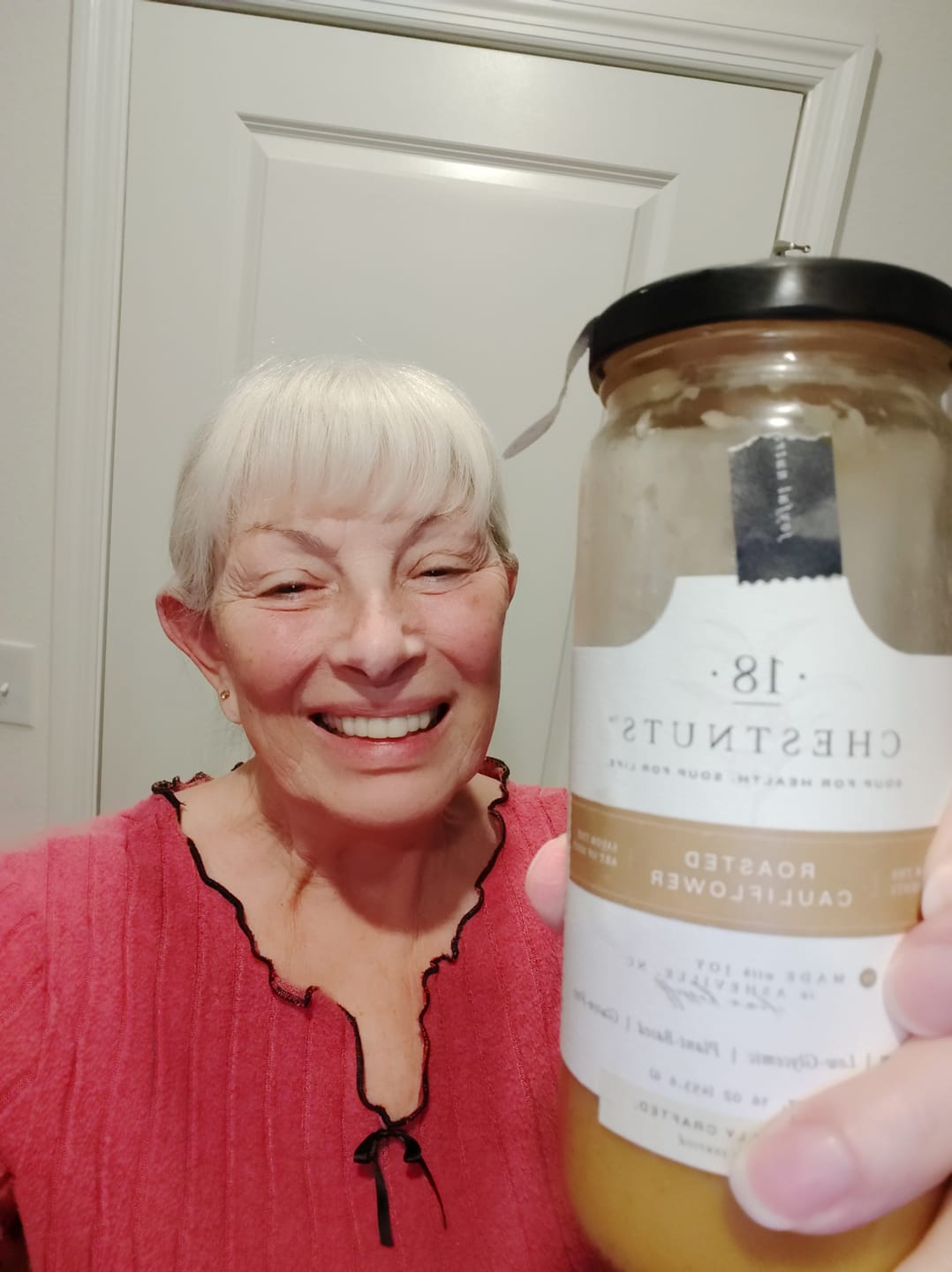 Customer photo review of Roasted Cauliflower Soup