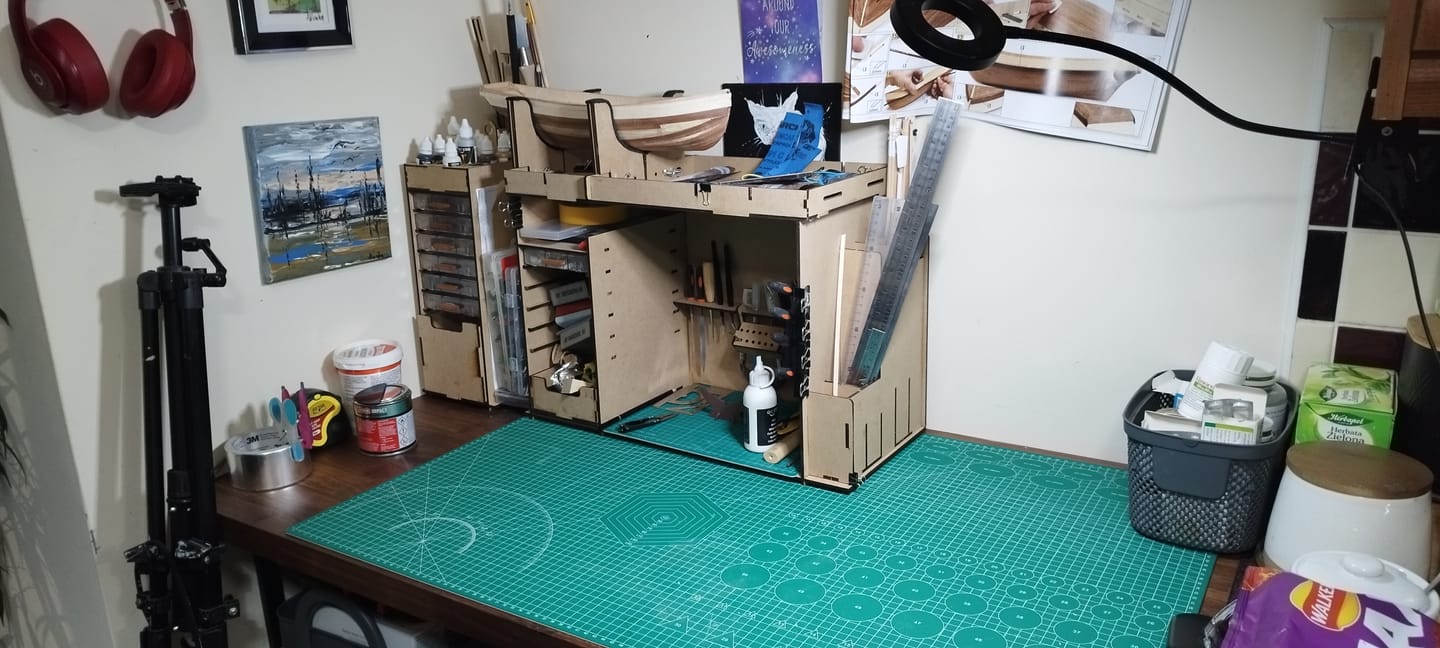 Customer photo review of Maqueta Barco Polaris Starter Pack