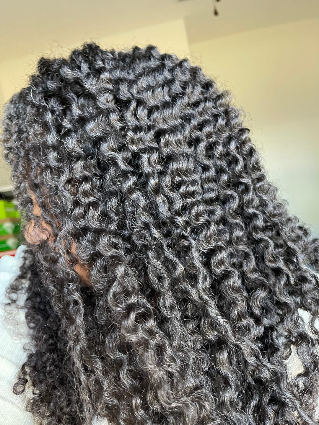 Customer photo review of “SEA THIS PERFECTION” Twist & Braid Out Soufflé