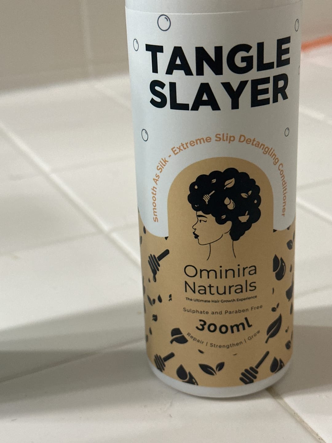 Customer photo review of Tangle Slayer - Extreme Slip Detangling Conditioner