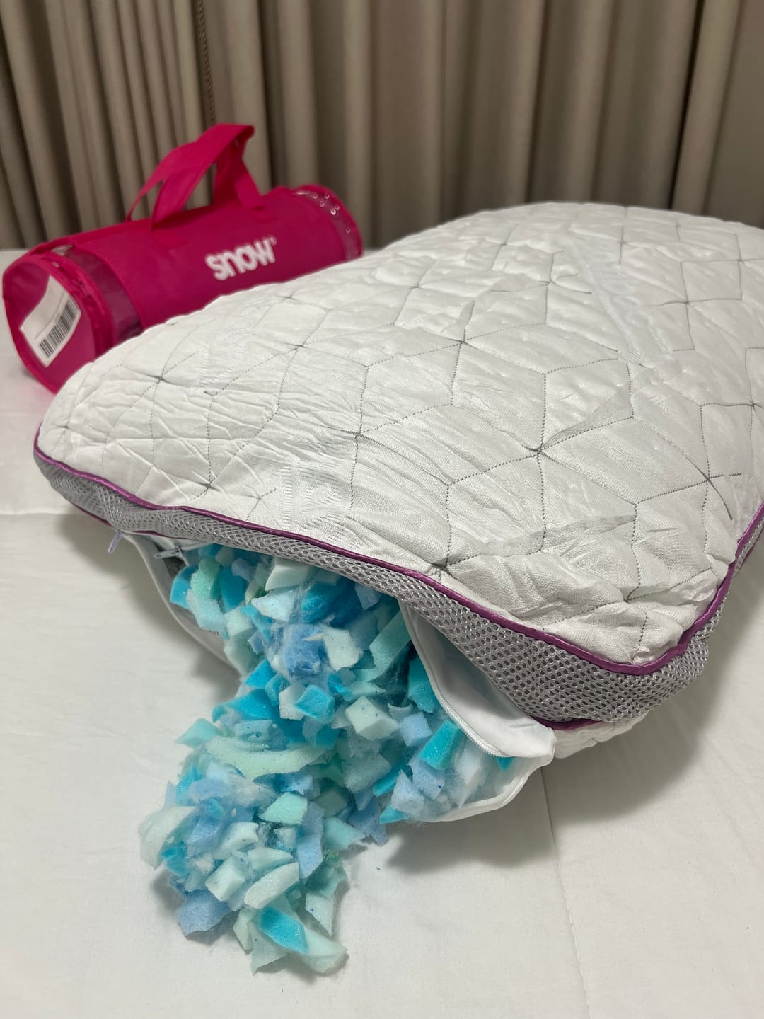 Customer photo review of Adjustable Pillow SnowTouch™