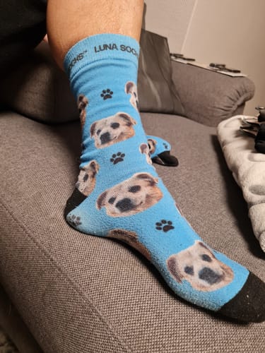 Nicol W. review of Personalisierte Socken mit deinem Haustier image 1 out of 1