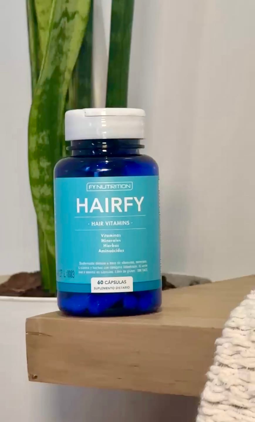 Customer photo review of Vitaminas Hairfy