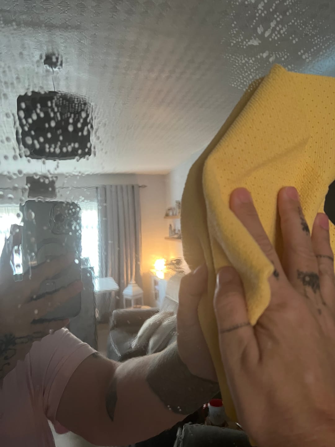 Customer photo review of GENIE GLASS CLOTH