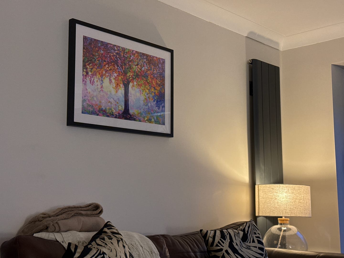 Customer photo review of Tree Of Happiness Framed Art Print