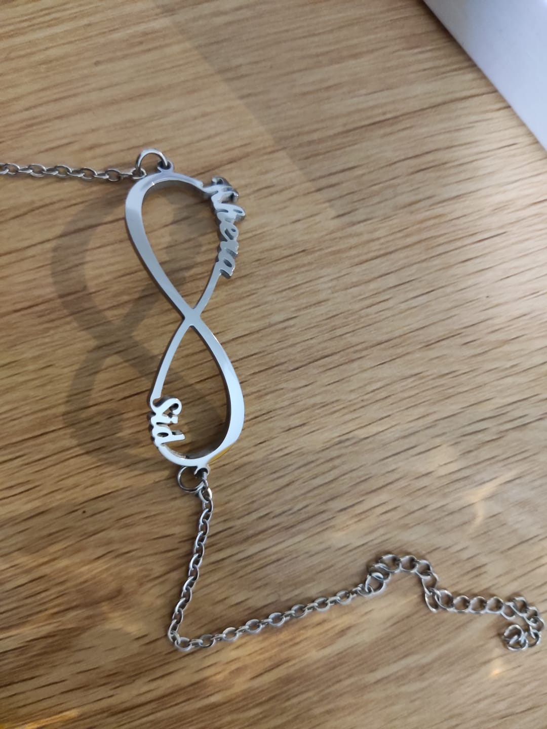 Customer photo review of Bracelet Infini Éternité