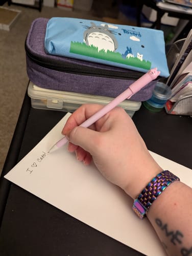Customer photo review of Momo Cat Gel Ink Pen