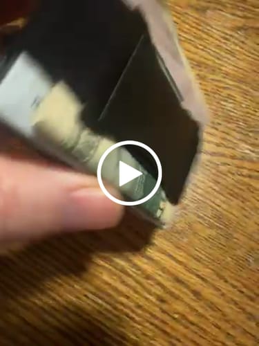 Customer video review of 717 Supply Forged Carbon Wallet - Black & Blue