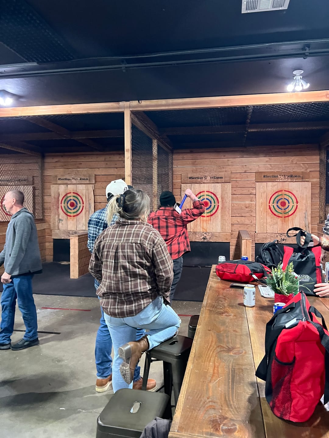 Customer photo review of WATL Kill Shot™ Throwing Axe