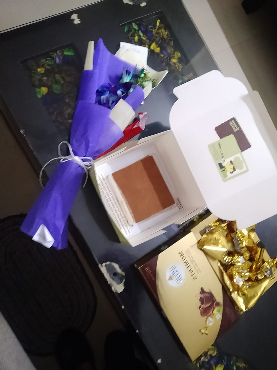 Customer photo review of Italian Tiramisu Cake