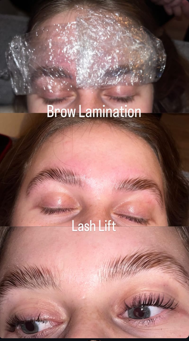 Customer photo review of Brow Lamination Kit