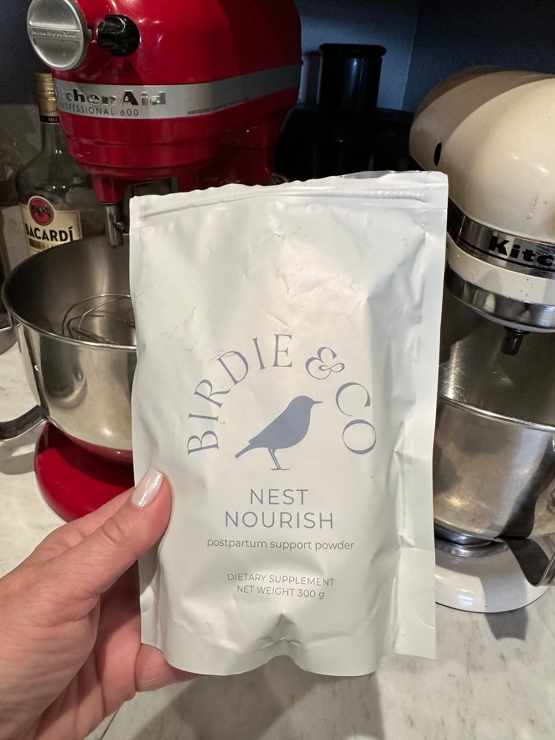 Customer photo review of Nest Nourish Postpartum Support Powder