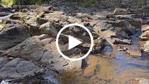 Customer video review of 1088 Gold Rat sluice - with Mini cell Dream mat