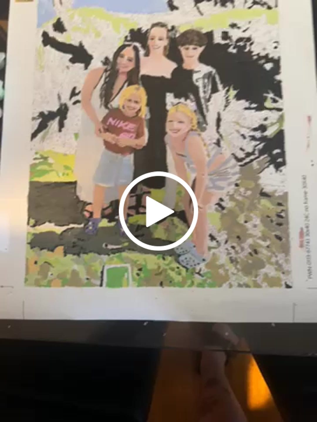 Customer video review of Paint with Number® Custom Kit