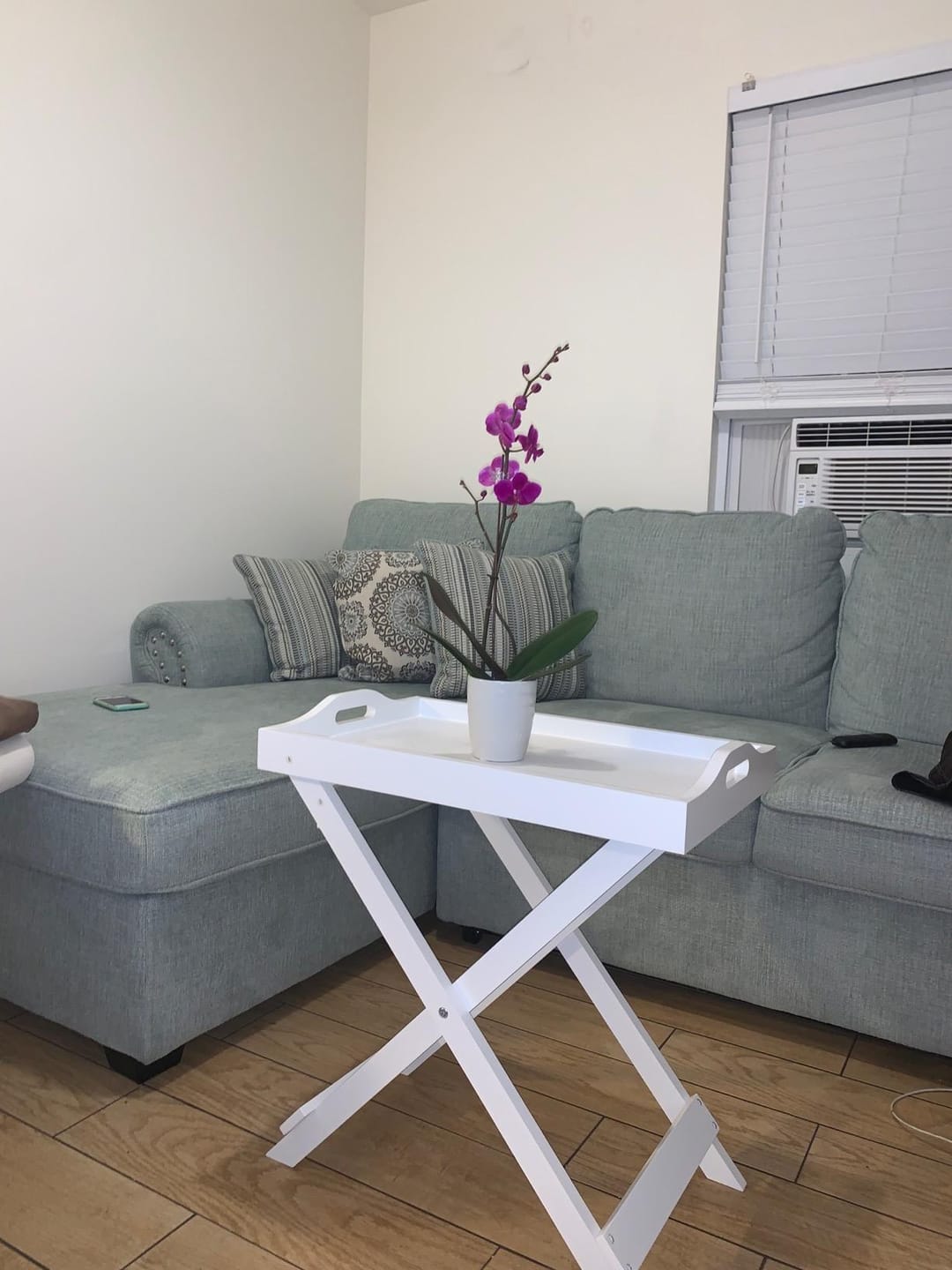 Customer photo review of Decorative Display and Accent Table Center Table Wooden