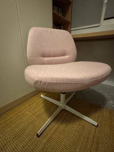 Customer photo review of Φαρδιά Καρέκλα Γραφείου Πολυθρόνα Διάφορα Χρώματα Χωρίς Ρόδες OB-G046G01