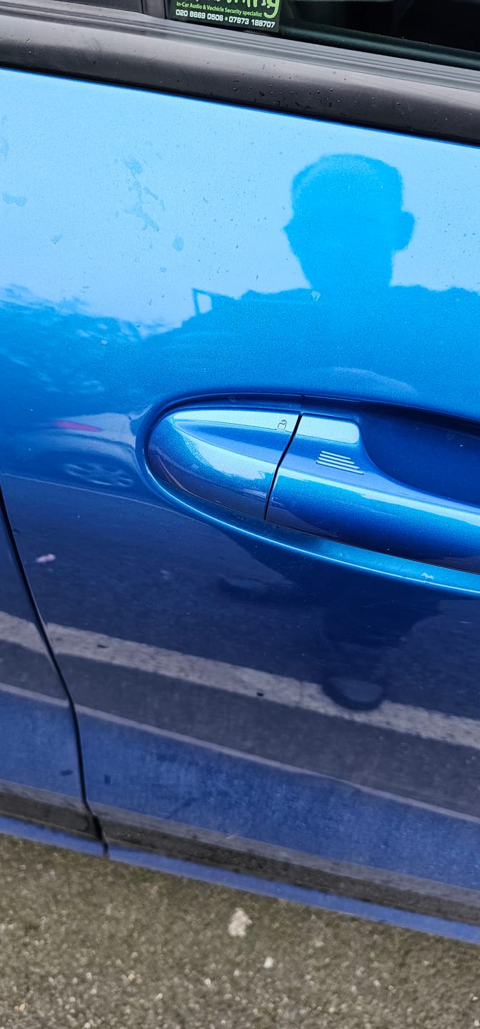 Customer photo review of Standard Door Handle Lock Cover Mk8/8.5 Fiesta / Mk2 Puma