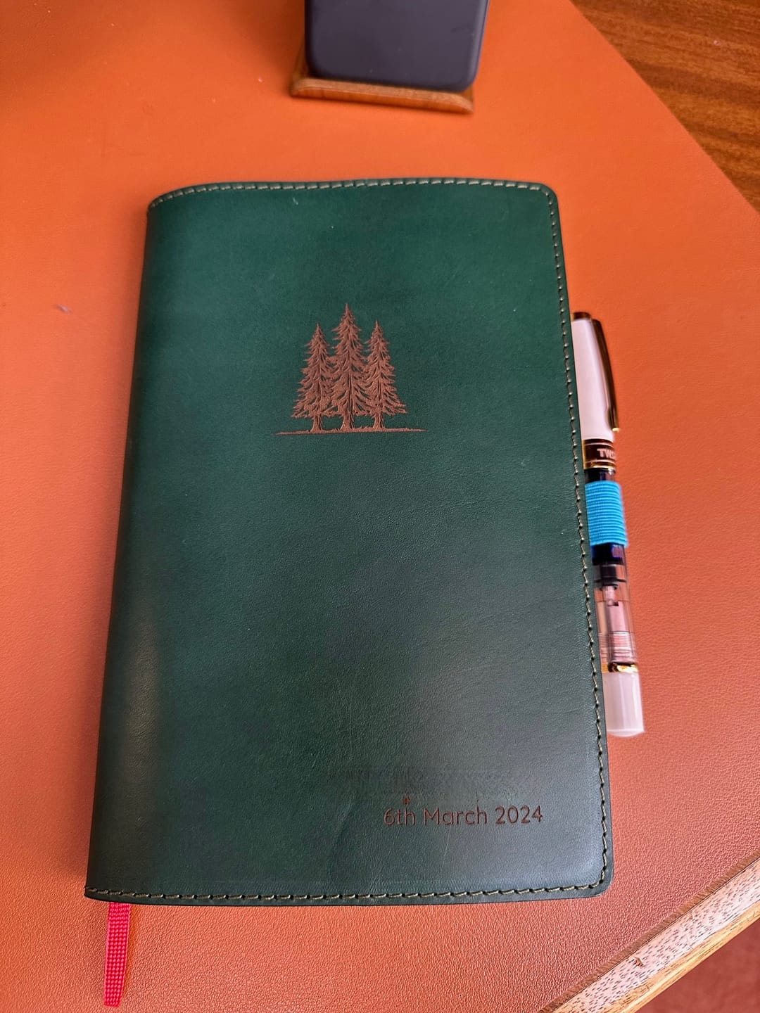 Customer photo review of The Classic Ruled Moleskine Notebook & Pen