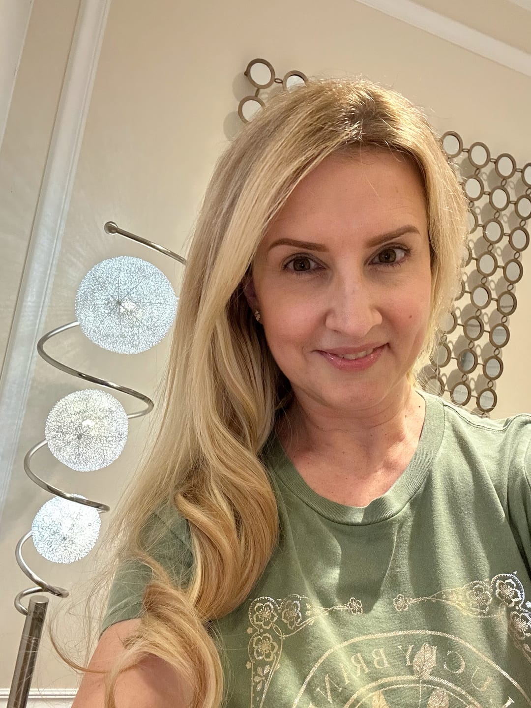 Customer photo review of Wavy Halo Extension Set