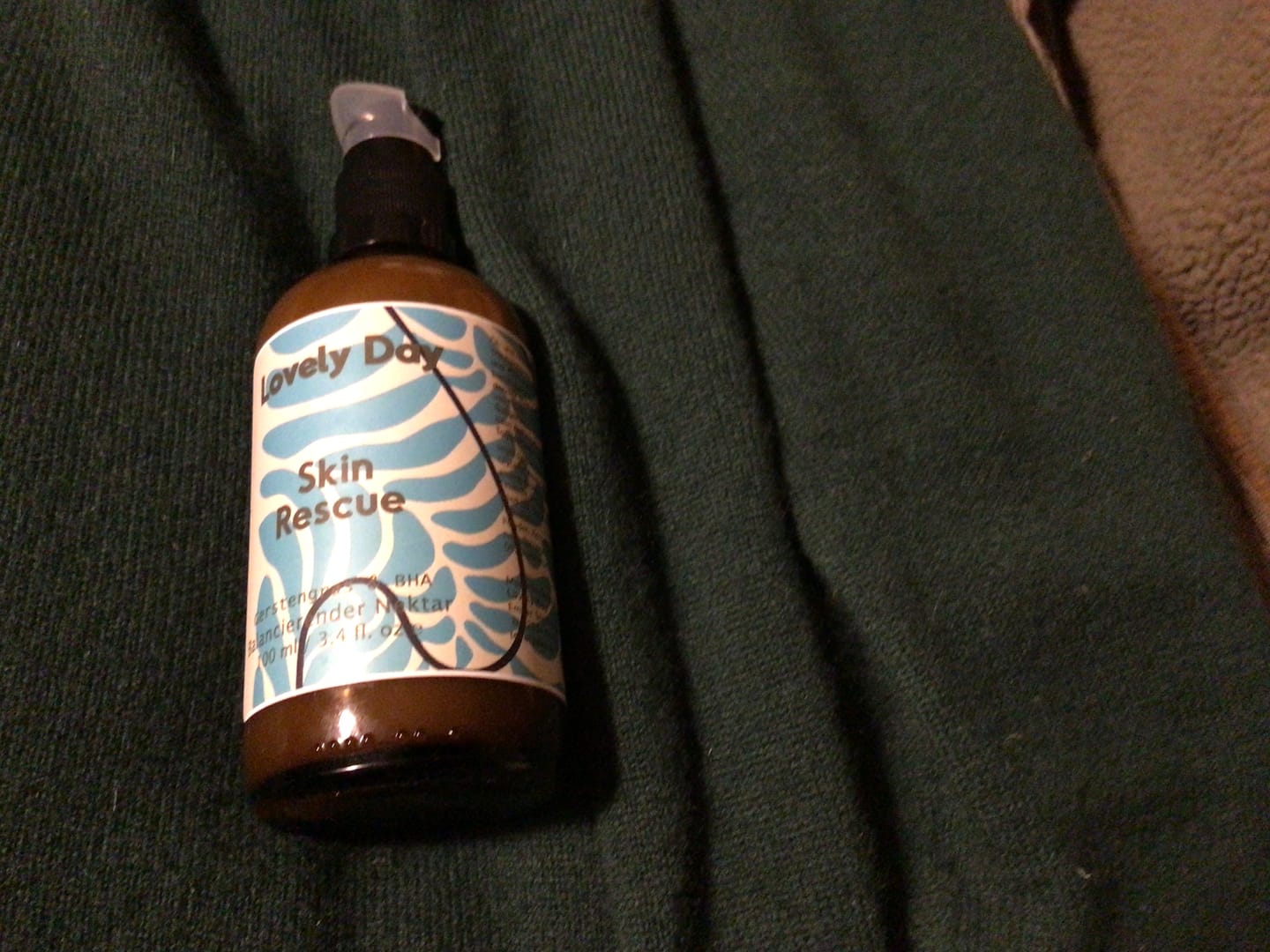 Customer photo review of Skin Rescue Balancing Nectar