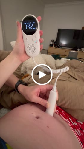 Customer video review of Fetal Doppler - Peace of Mind