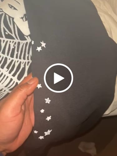 Customer video review of Sp5der OG Web Hoodie Black