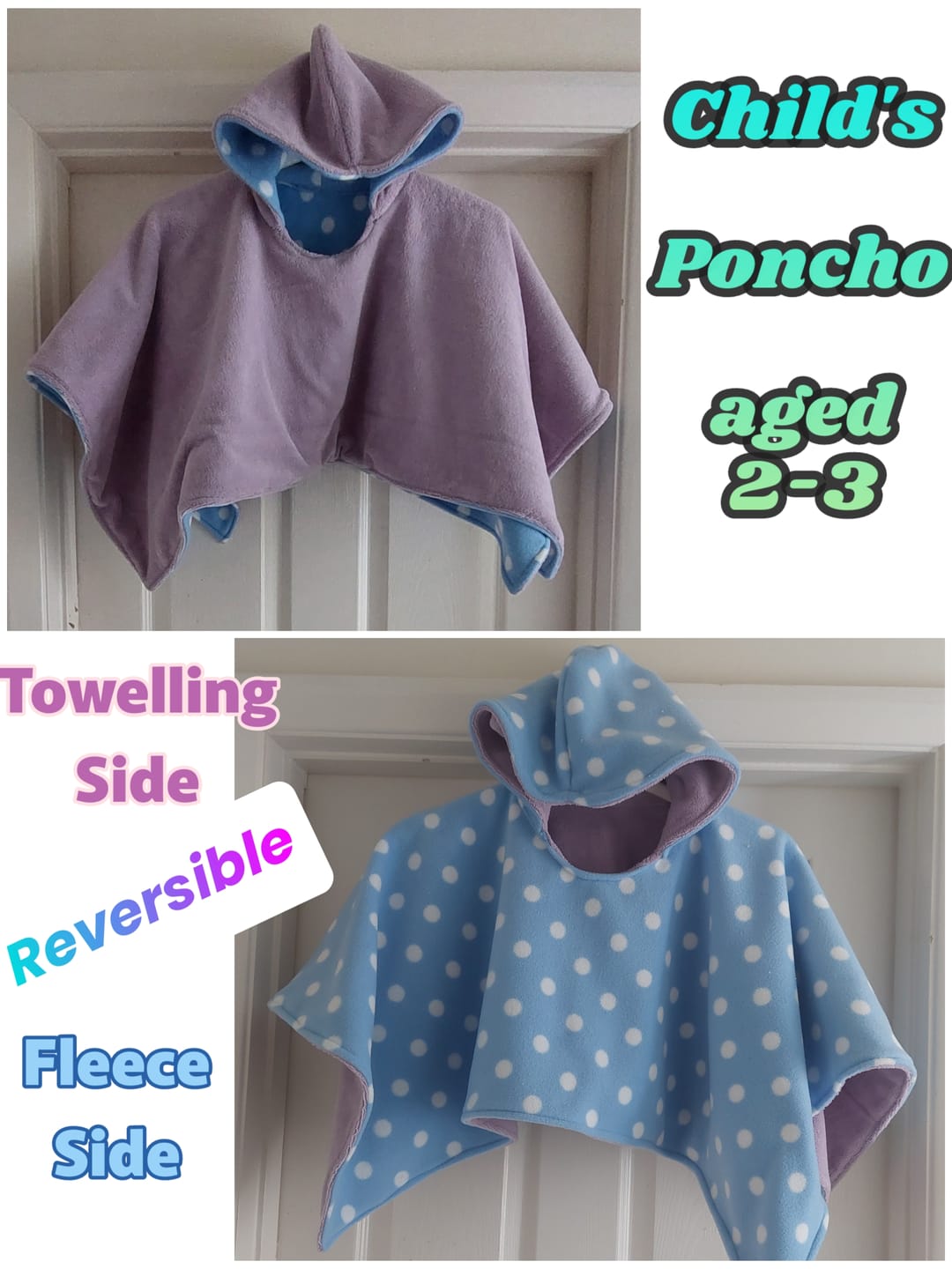 Customer photo review of White Polka Dot Anti Pill Polar Fleece Fabric