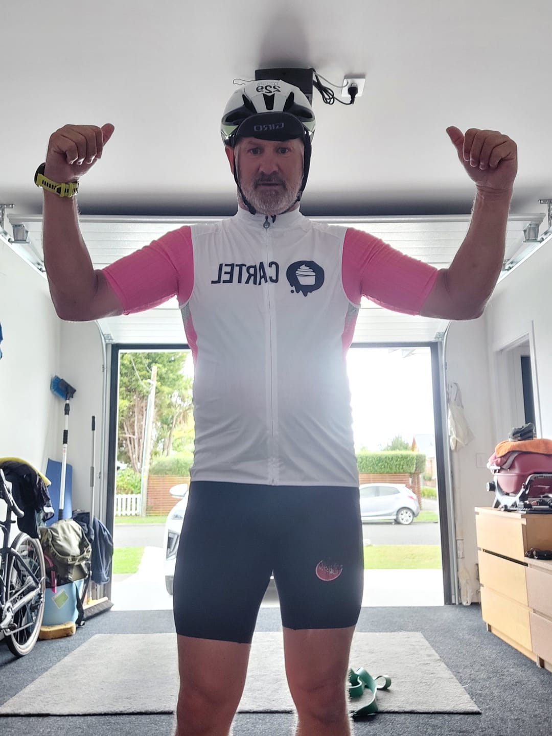 Customer photo review of Mens Batch of 2025 Cycling Vest