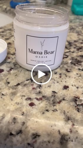 Customer video review of Mama Bear Nerve Relief Lotion