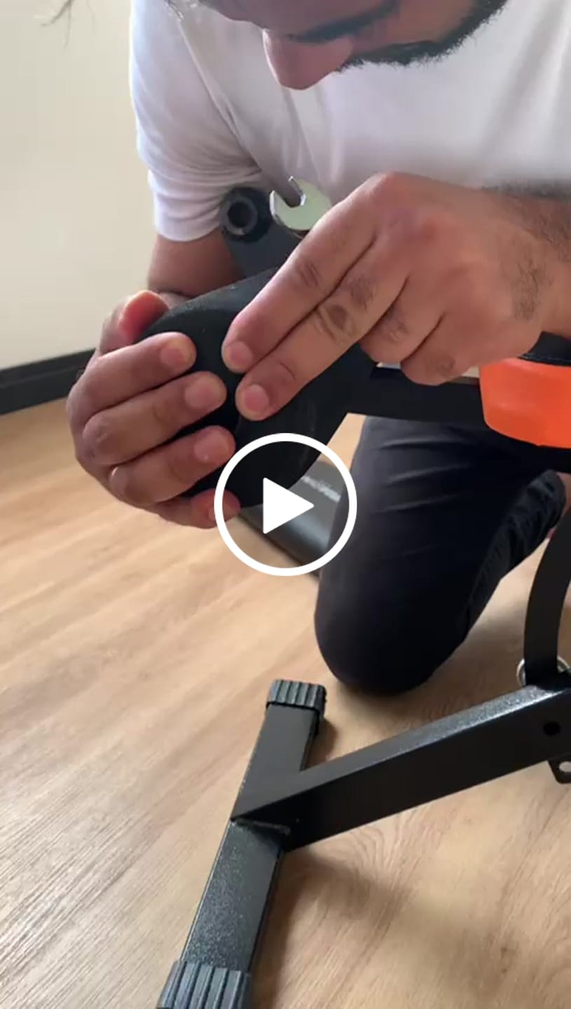 Customer video review of Estação De Musculação Mega Rack Monocross Com Polia Móvel Flutuante 82Kg