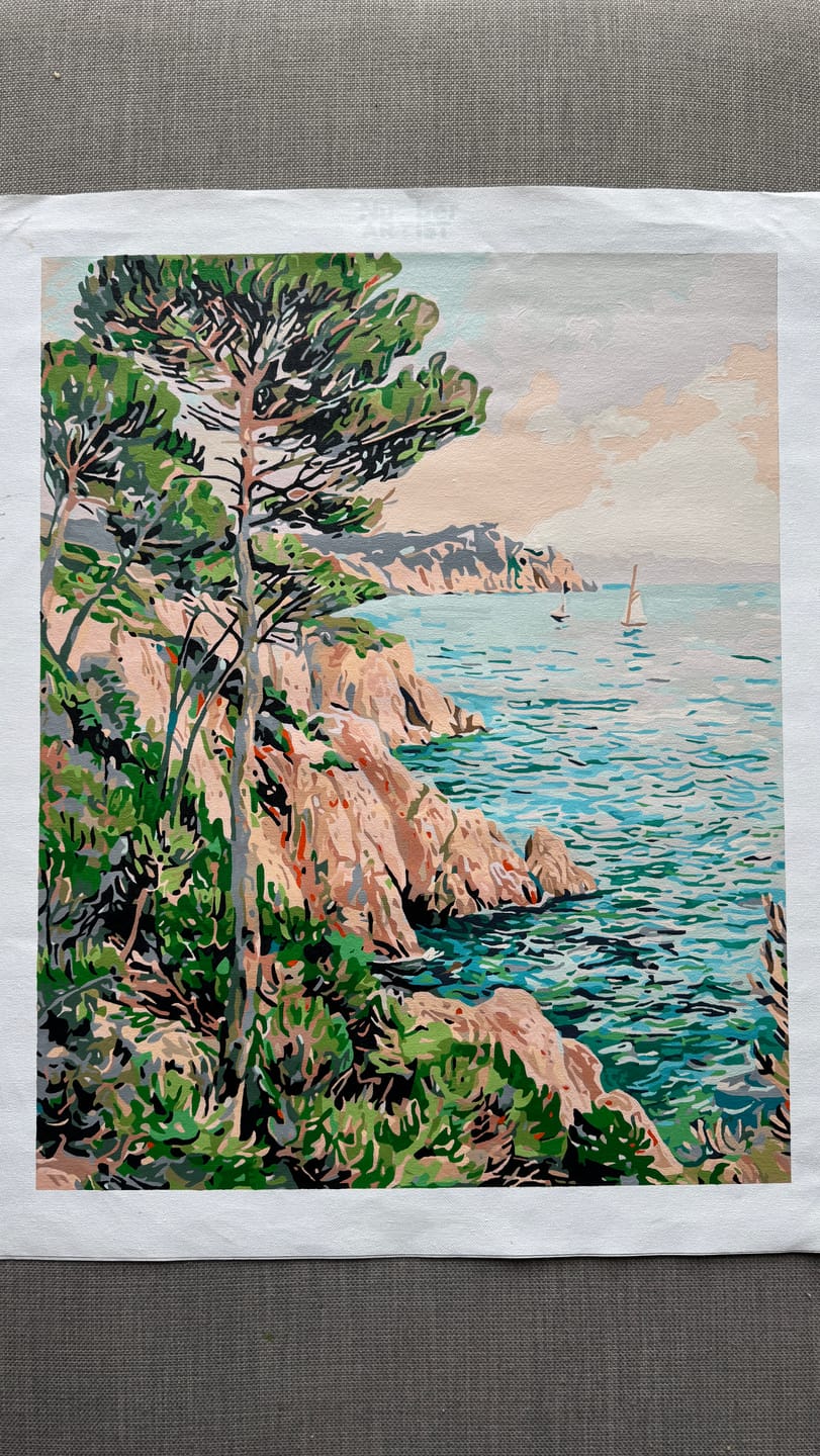 Customer photo review of Mediterranean Seaside