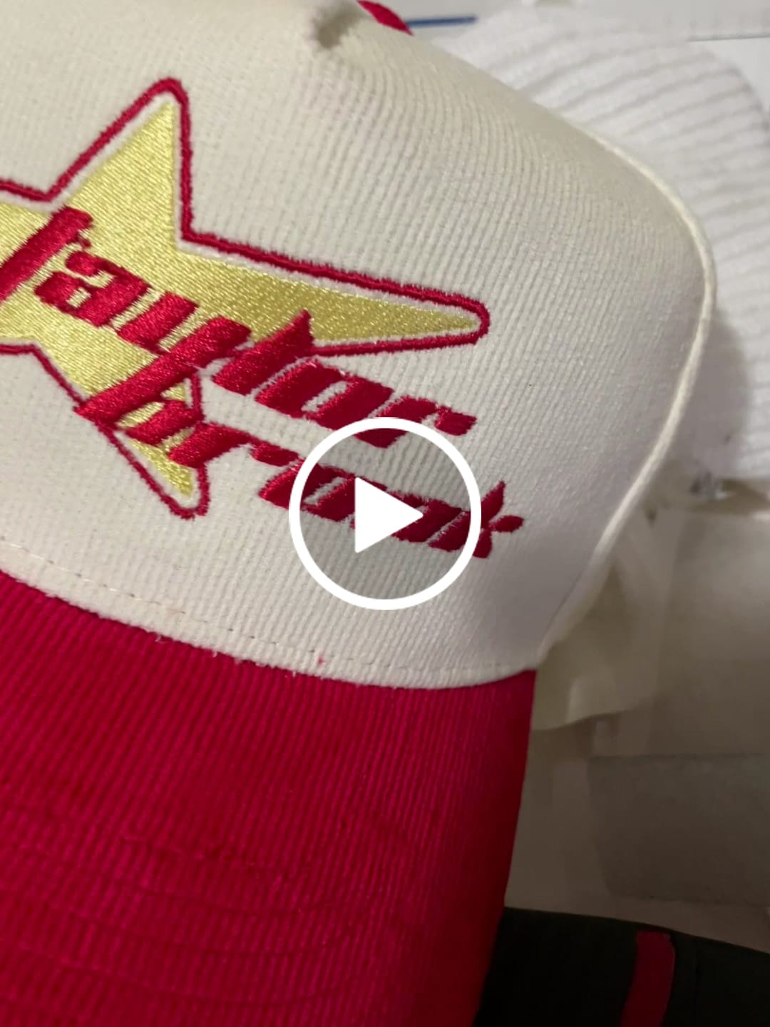 Customer video review of Corduroy K-Frame 5 Panel Hat