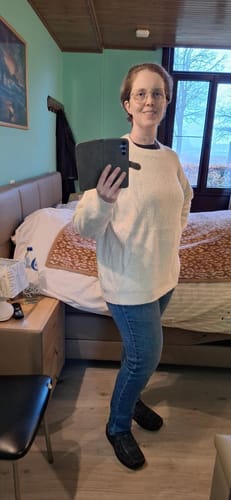 Customer photo review of Trui Lisa Beige