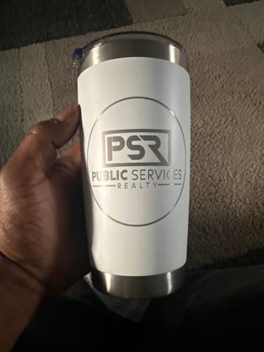 Customer photo review of (6 Pieces) Custom Laser Engraved - 20oz Tumblers