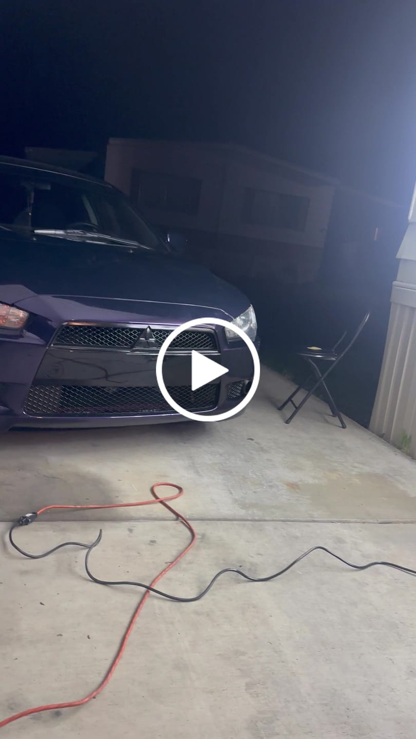 Customer video review of Glossy Metallic Midnight Purple Vinyl Wrap
