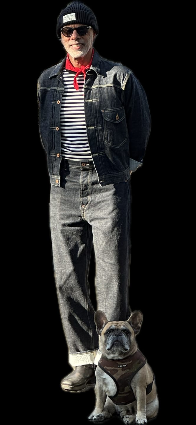Customer photo review of 1936 Model Cowboy Selvedge Denim Jeans