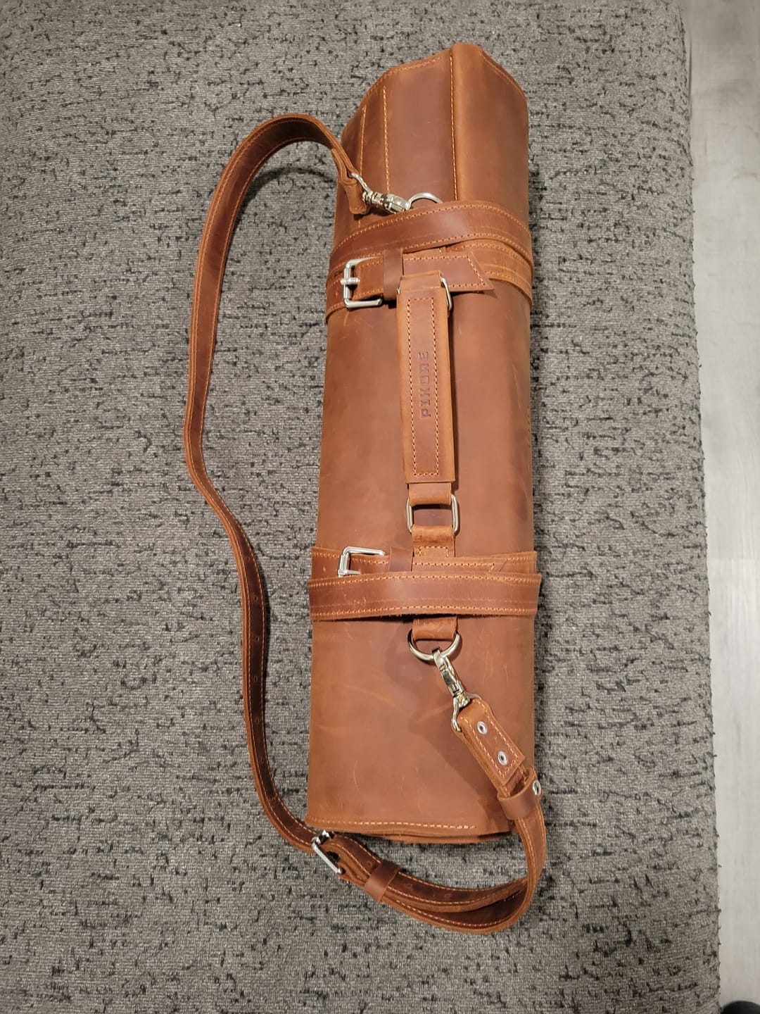 Customer photo review of The Professional's Leather Knife Roll