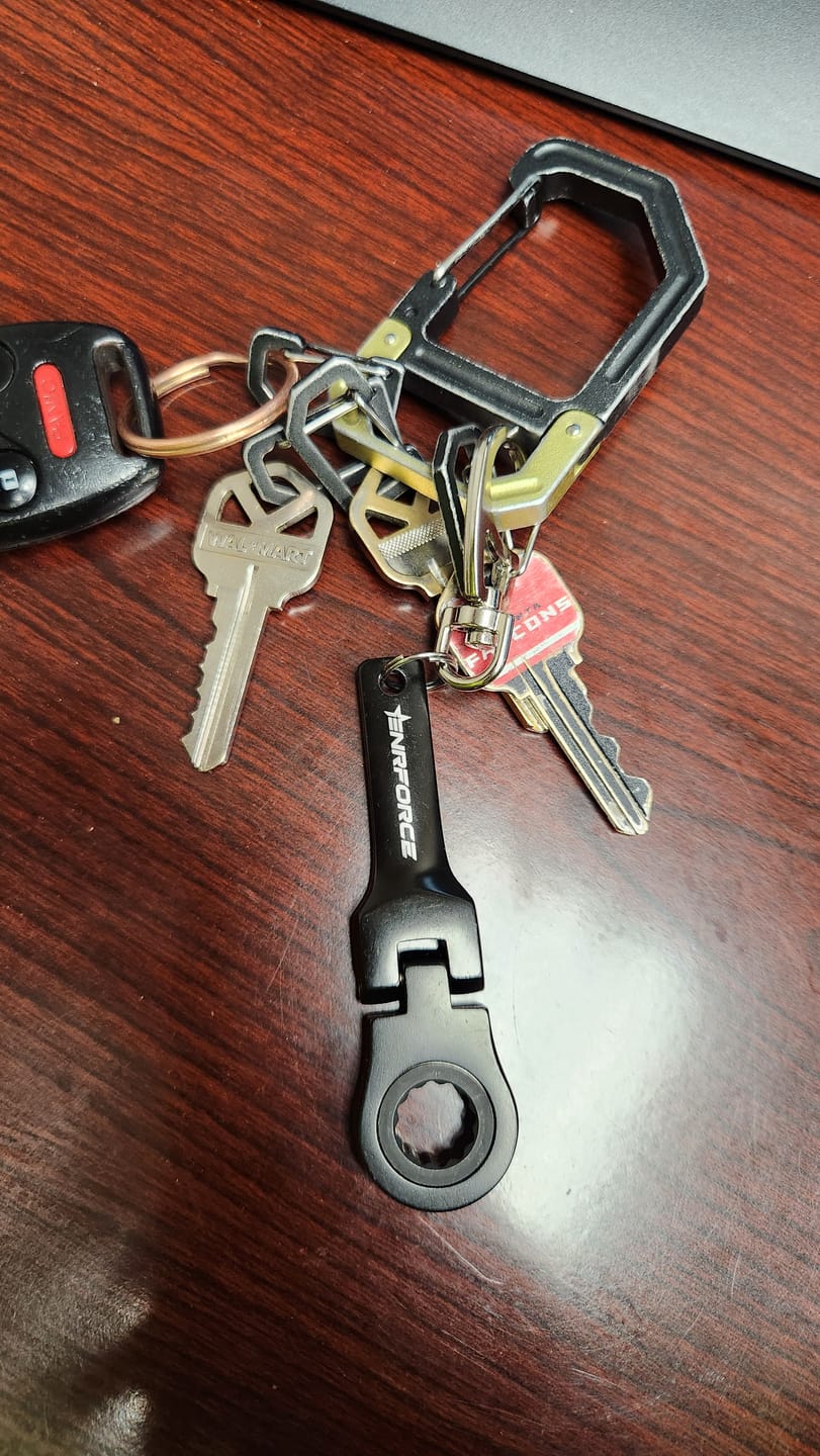 Customer photo review of Enrforce  10mm Keychain
