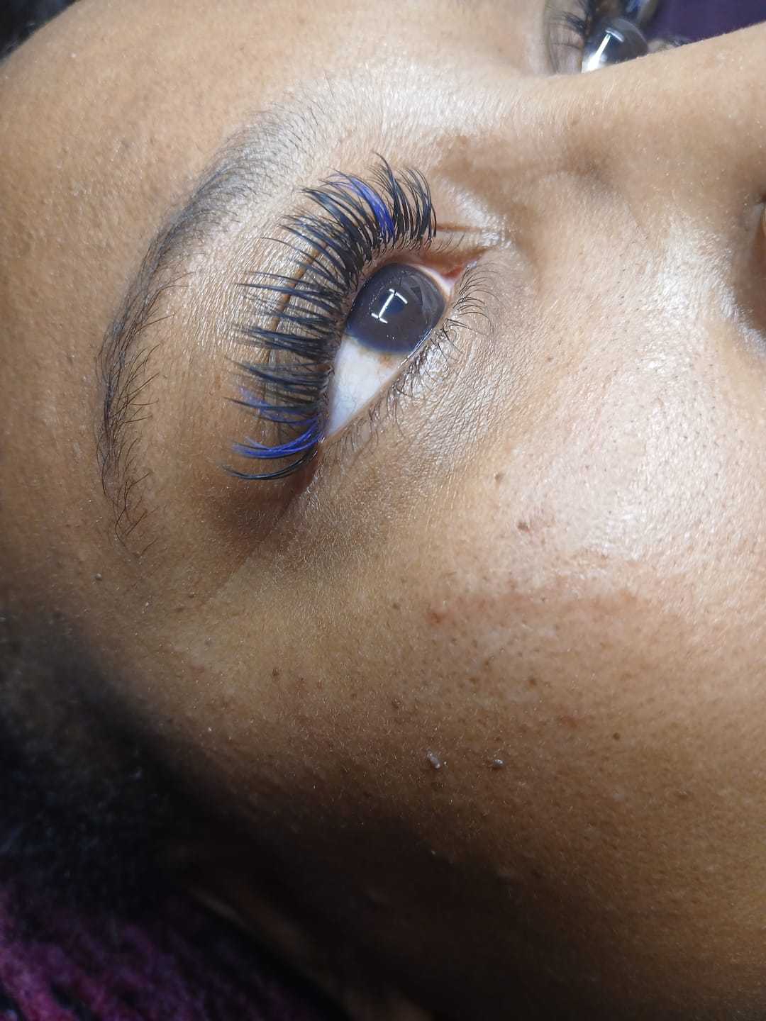 Customer photo review of LASH ADHESIVE SAMPLE