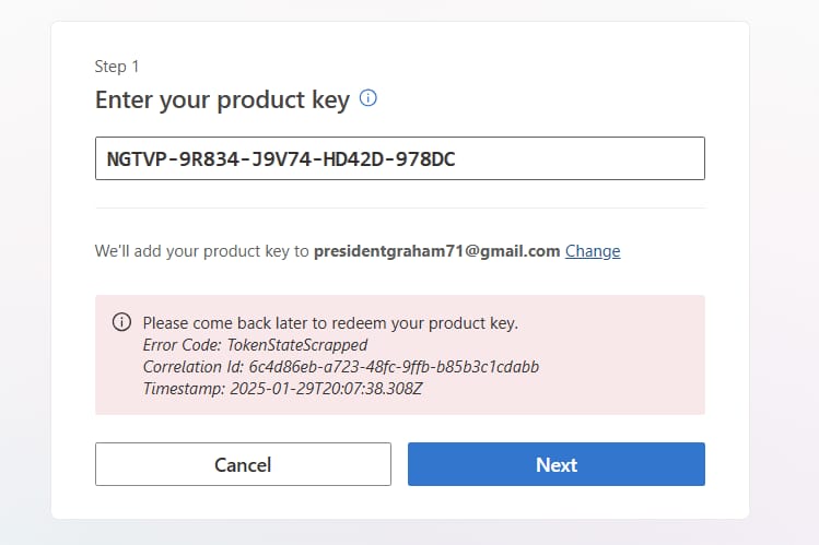 Customer photo review of Microsoft Office Professional Plus 2019 - License